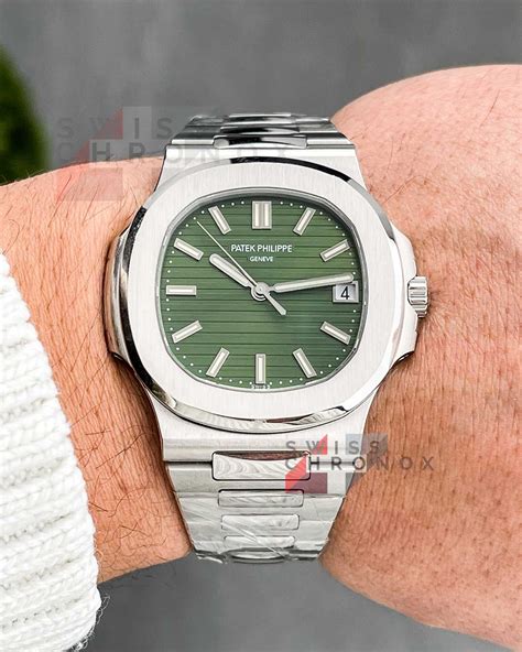 patek philippe nautilus grün preis|patek philippe nautilus geneve cost.